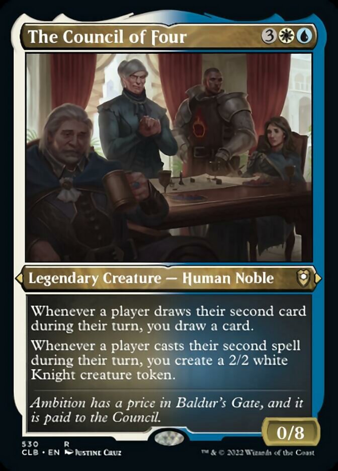 The Council of Four (Foil Etched) [Commander Legends: Battle for Baldur's Gate] | The CG Realm