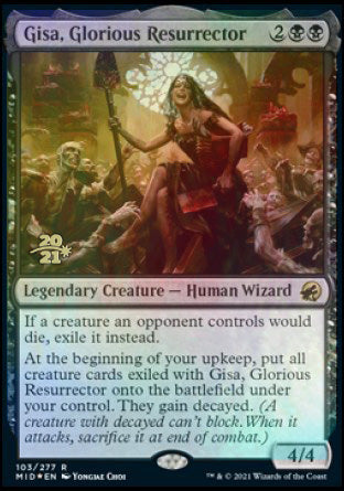 Gisa, Glorious Resurrector [Innistrad: Midnight Hunt Prerelease Promos] | The CG Realm