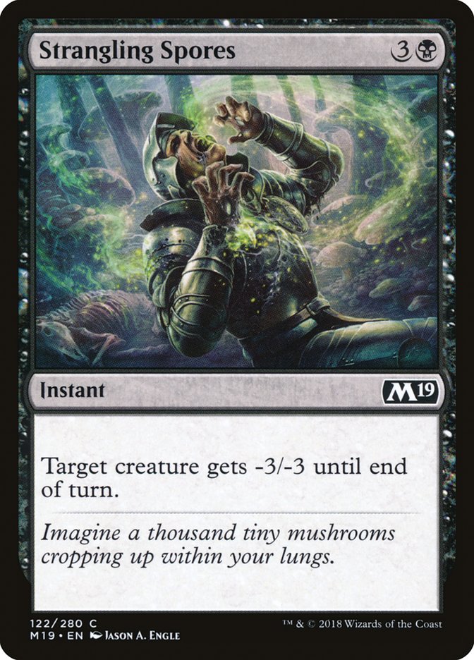 Strangling Spores [Core Set 2019] | The CG Realm