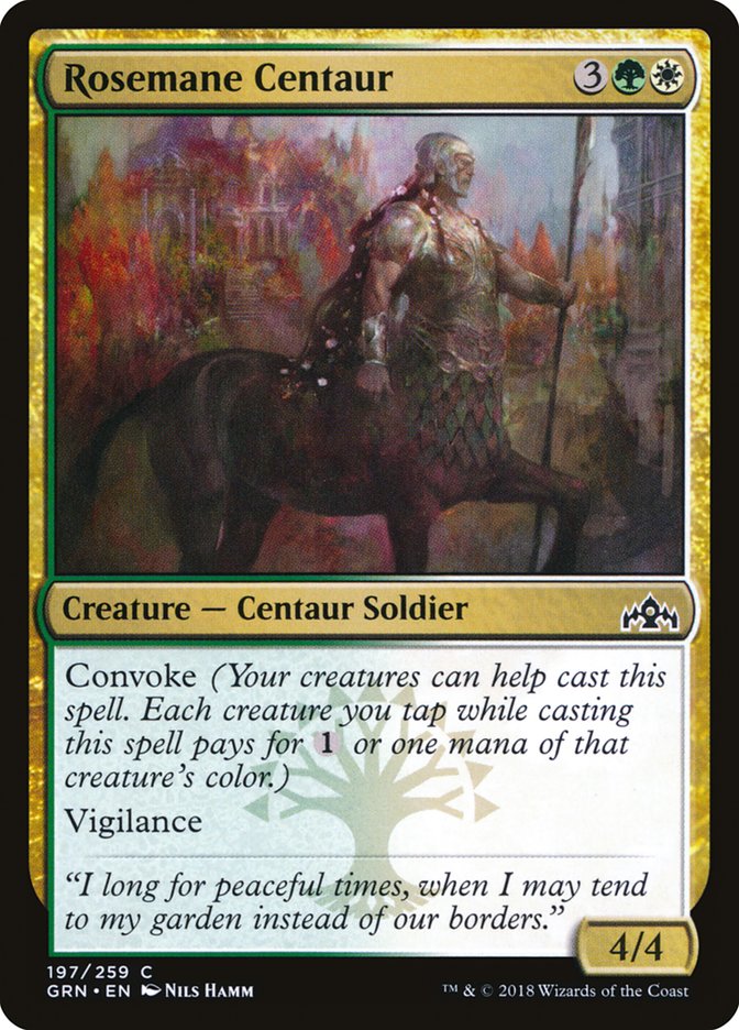 Rosemane Centaur [Guilds of Ravnica] | The CG Realm