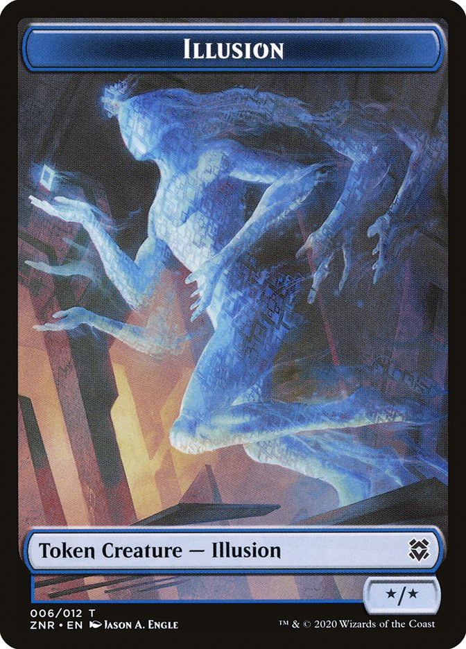 Illusion Token [Zendikar Rising Tokens] | The CG Realm