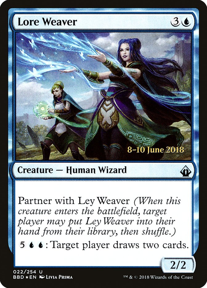 Lore Weaver [Battlebond Prerelease Promos] | The CG Realm