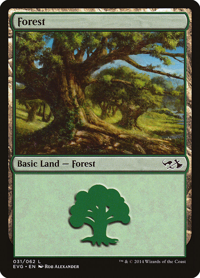 Forest (31) (Elves vs. Goblins) [Duel Decks Anthology] | The CG Realm