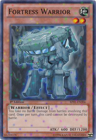 Fortress Warrior [BP01-EN206] Starfoil Rare | The CG Realm