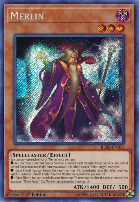 Merlin [BLRR-EN073] Secret Rare | The CG Realm