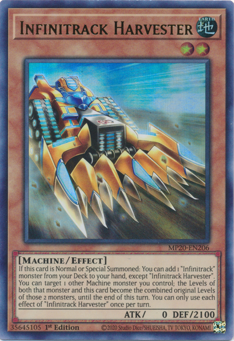 Infinitrack Harvester [MP20-EN206] Ultra Rare | The CG Realm