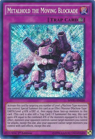 Metalhold the Moving Blockade [MVP1-ENS30] Secret Rare | The CG Realm