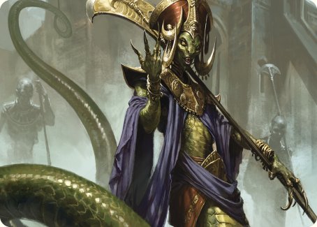 Sidisi, Brood Tyrant Art Card [Commander Masters Art Series] | The CG Realm