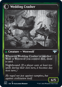 Wolfkin Outcast // Wedding Crasher [Innistrad: Double Feature] | The CG Realm