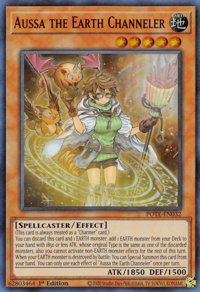 Aussa the Earth Channeler [POTE-EN032] Ultra Rare | The CG Realm