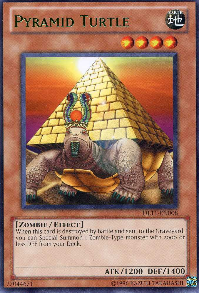 Pyramid Turtle (Green) [DL11-EN008] Rare | The CG Realm