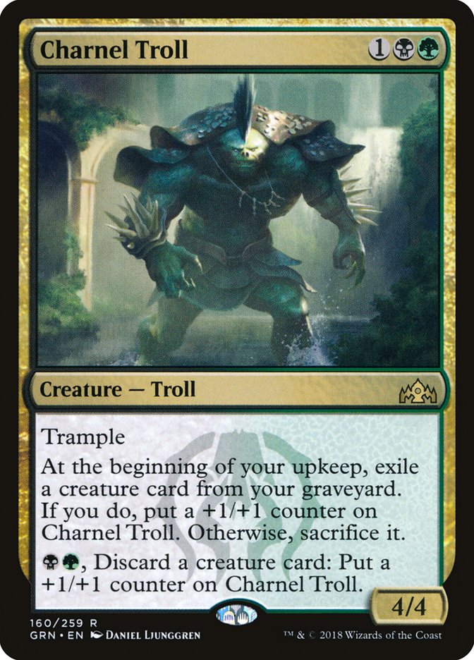 Charnel Troll [Guilds of Ravnica] | The CG Realm