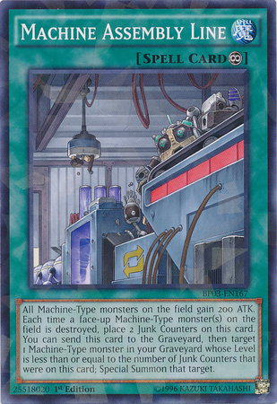 Machine Assembly Line [BP03-EN167] Shatterfoil Rare | The CG Realm