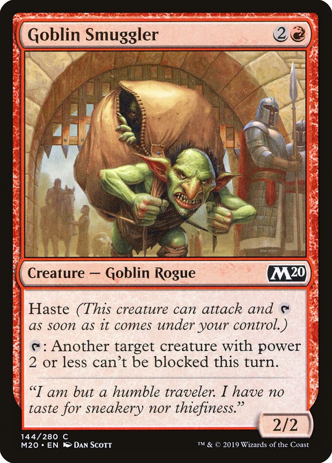 Goblin Smuggler [Core Set 2020] | The CG Realm