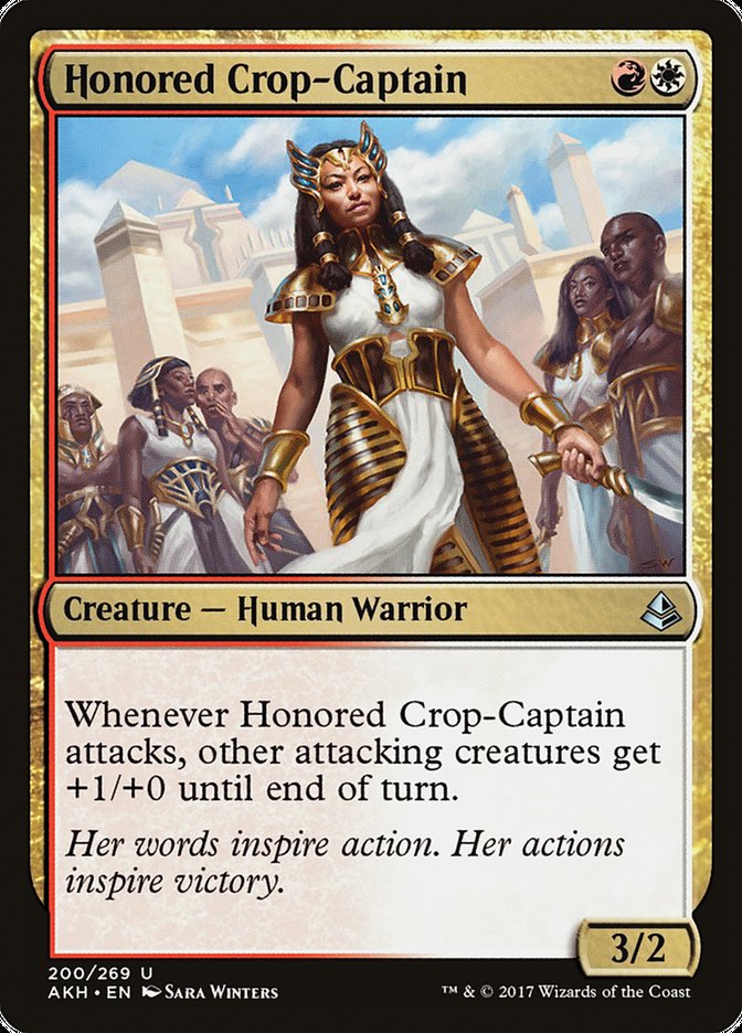 Honored Crop-Captain [Amonkhet] | The CG Realm