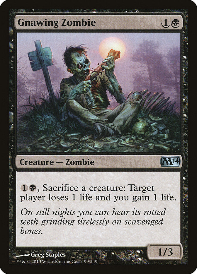 Gnawing Zombie [Magic 2014] | The CG Realm