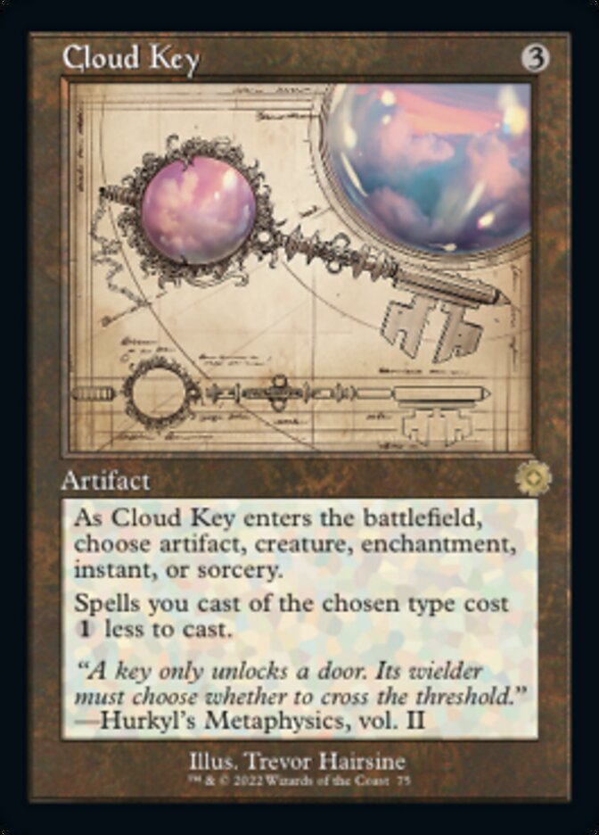 Cloud Key (Retro Schematic) [The Brothers' War Retro Artifacts] | The CG Realm