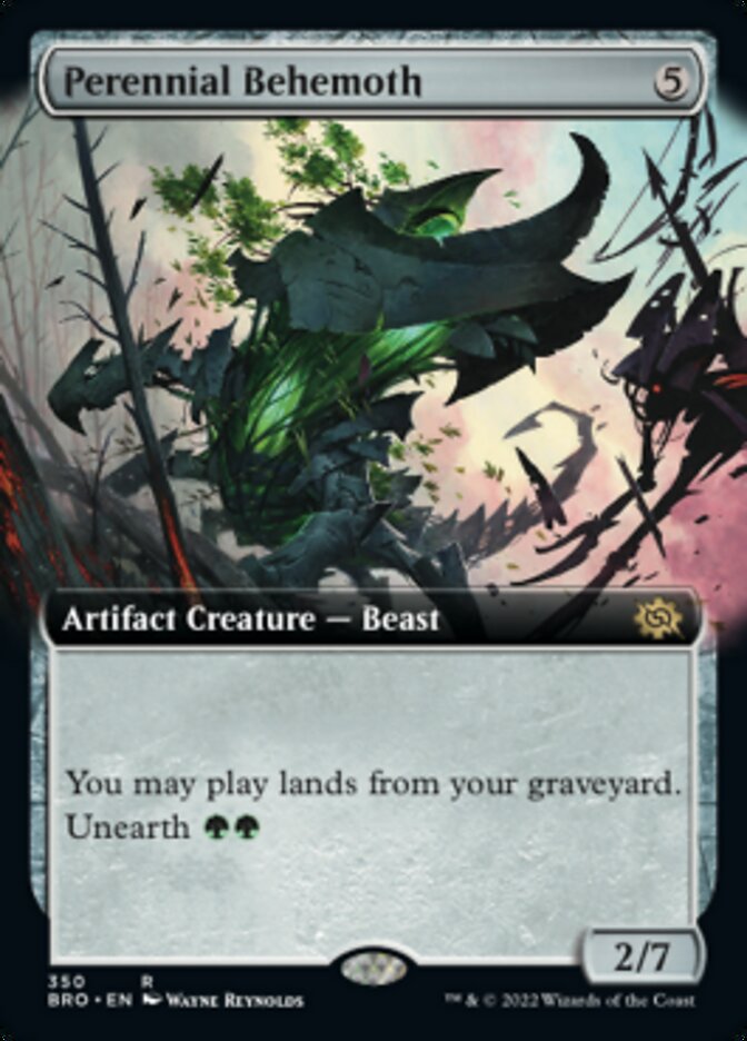 Perennial Behemoth (Extended Art) [The Brothers' War] | The CG Realm