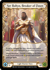 Ser Boltyn, Breaker of Dawn // Boltyn [MON029 // MON030] (Monarch)  1st Edition Normal | The CG Realm