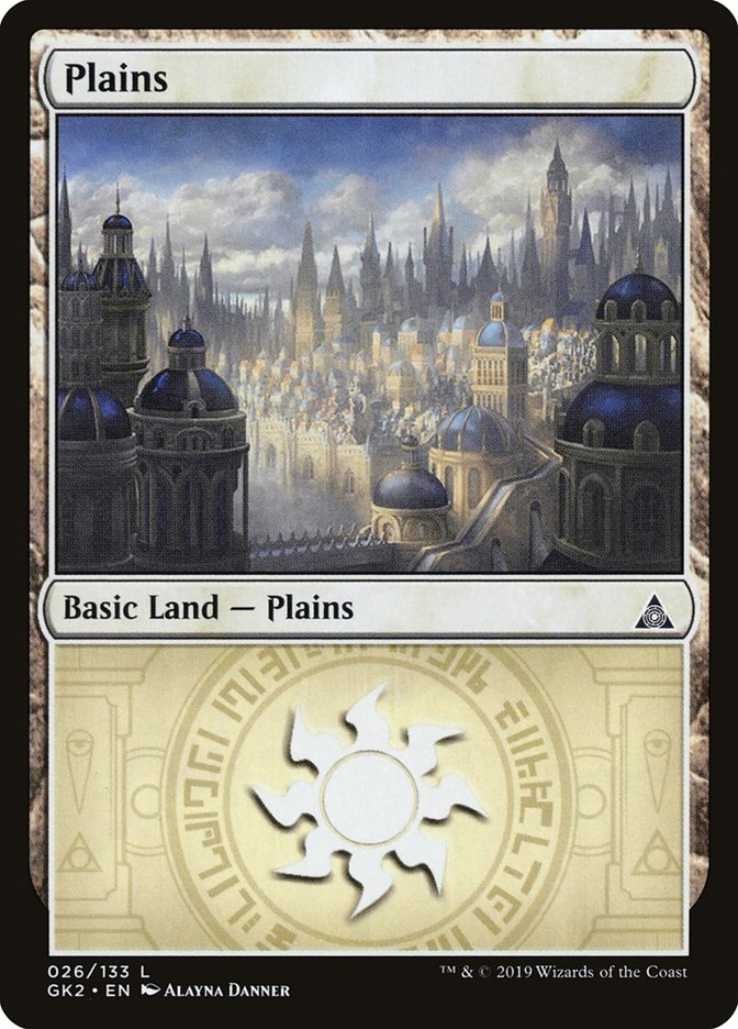 Plains (26) [Ravnica Allegiance Guild Kit] | The CG Realm