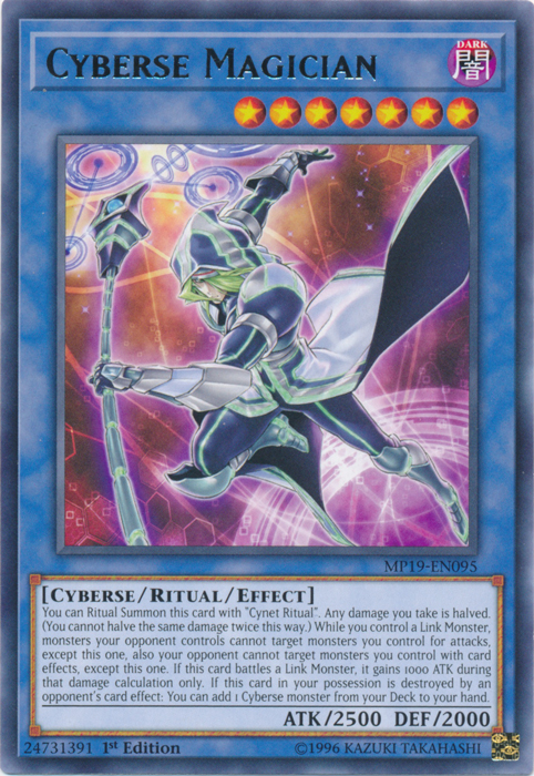 Cyberse Magician [MP19-EN095] Rare | The CG Realm