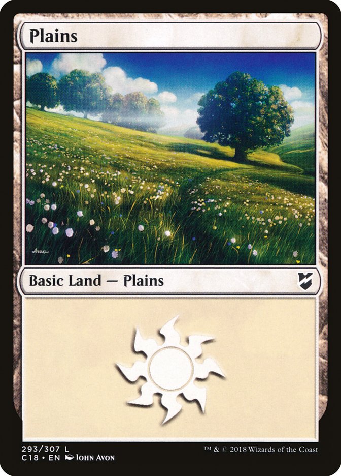 Plains (293) [Commander 2018] | The CG Realm