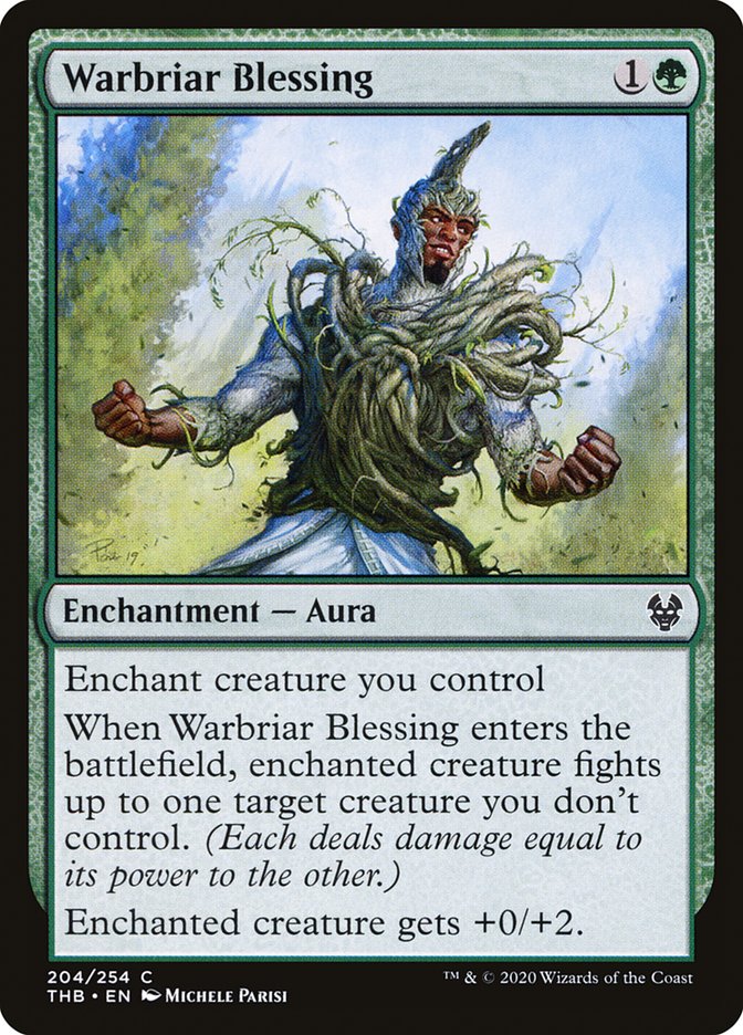 Warbriar Blessing [Theros Beyond Death] | The CG Realm