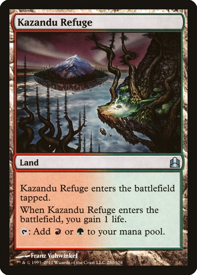 Kazandu Refuge [Commander 2011] | The CG Realm