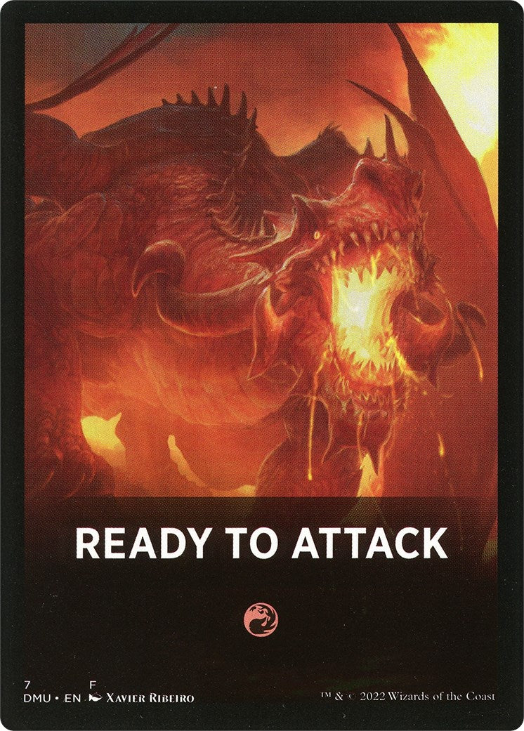 Ready to Attack Theme Card [Dominaria United Tokens] | The CG Realm