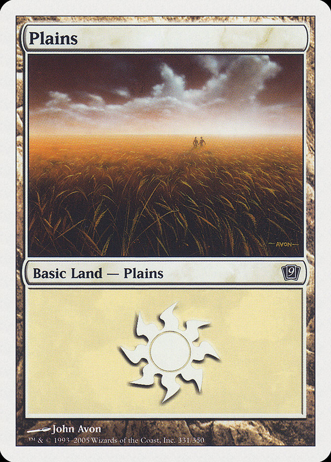 Plains (331) [Ninth Edition] | The CG Realm