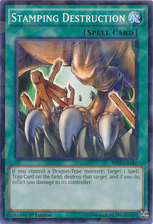 Stamping Destruction [BP03-EN142] Shatterfoil Rare | The CG Realm