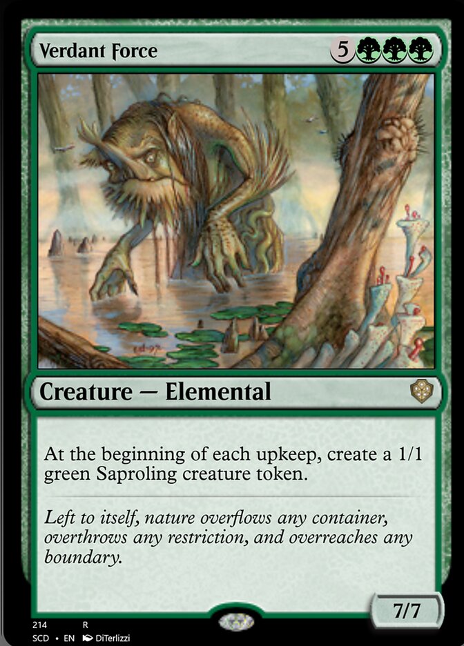 Verdant Force [Starter Commander Decks] | The CG Realm