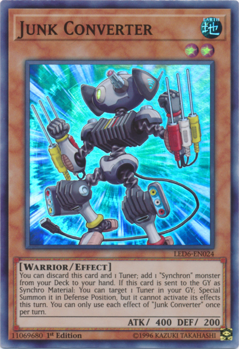 Junk Converter [LED6-EN024] Super Rare | The CG Realm