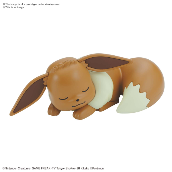 Pokemon Model Kit Quick!! 07 EEVEE (SLEEPING POSE) | The CG Realm