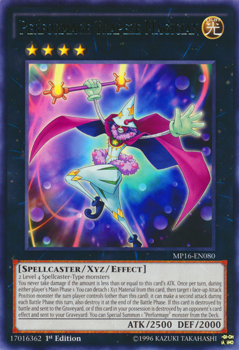 Performage Trapeze Magician [MP16-EN080] Rare | The CG Realm