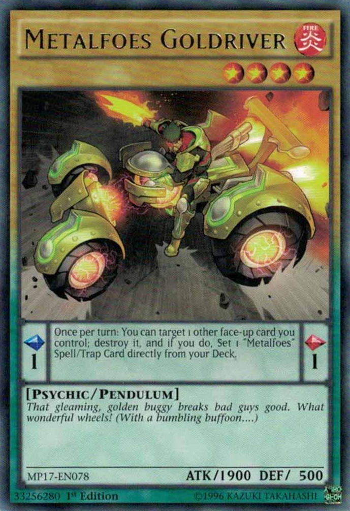 Metalfoes Goldriver [MP17-EN078] Rare | The CG Realm