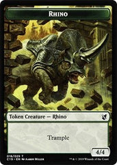 Rhino // Egg Double-Sided Token [Commander 2019 Tokens] | The CG Realm