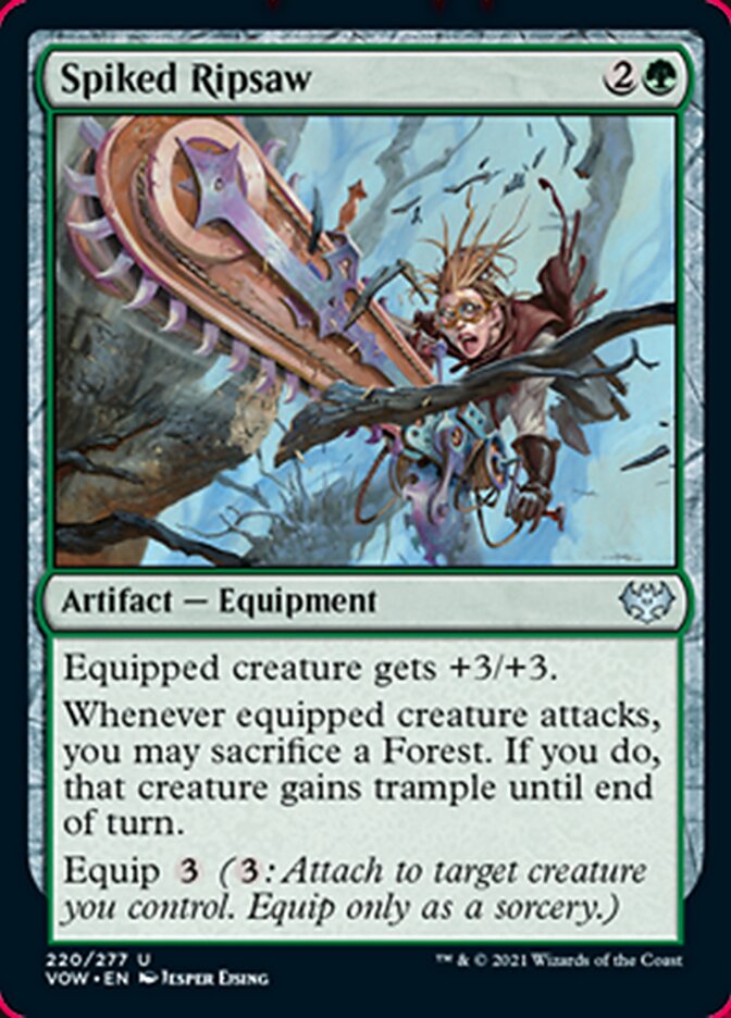 Spiked Ripsaw [Innistrad: Crimson Vow] | The CG Realm