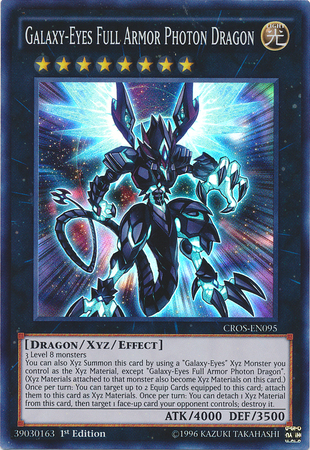 Galaxy-Eyes Full Armor Photon Dragon [CROS-EN095] Super Rare | The CG Realm