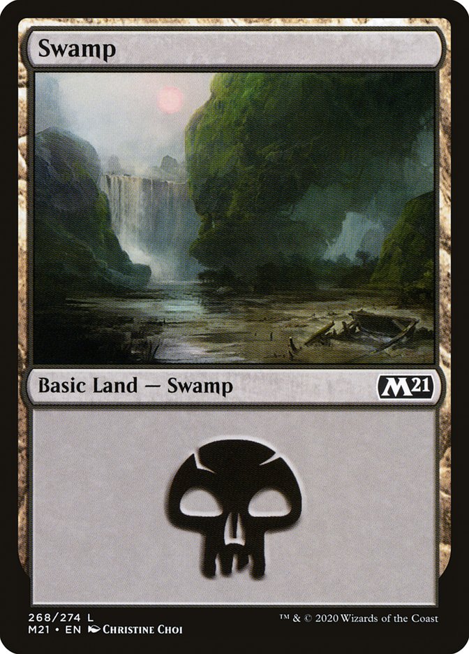 Swamp (268) [Core Set 2021] | The CG Realm