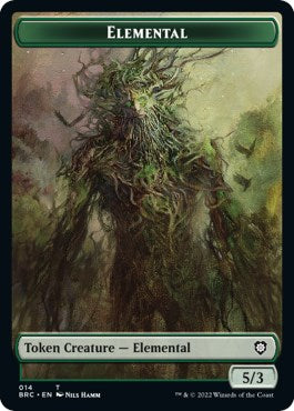 Elemental Token [The Brothers' War Commander Tokens] | The CG Realm