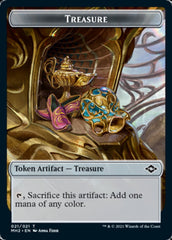 Treasure (21) // Zombie Double-Sided Token [Modern Horizons 2 Tokens] | The CG Realm