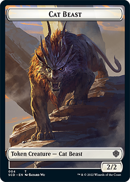 Insect // Cat Beast Double-Sided Token [Starter Commander Decks] | The CG Realm