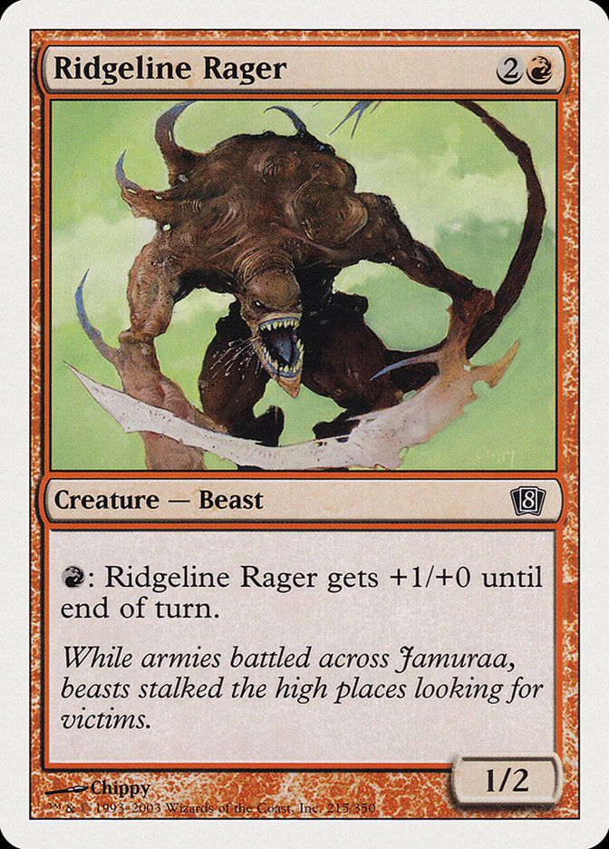 Ridgeline Rager [Eighth Edition] | The CG Realm