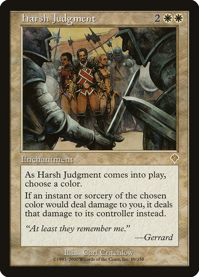 Harsh Judgment [Invasion] | The CG Realm