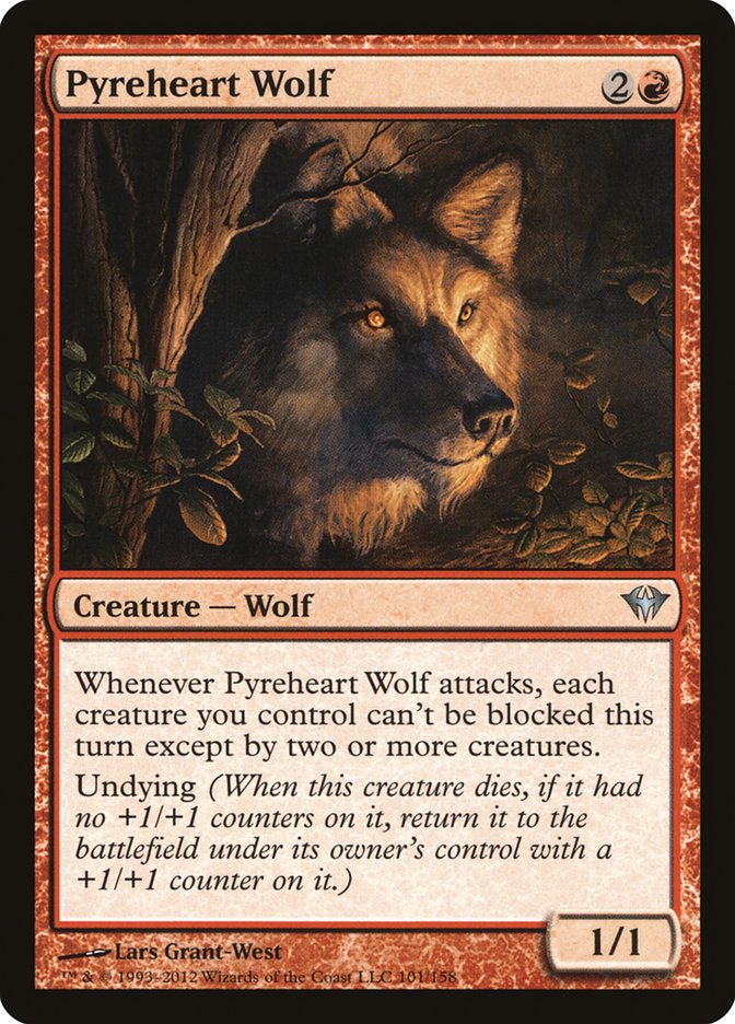 Pyreheart Wolf [Dark Ascension] | The CG Realm