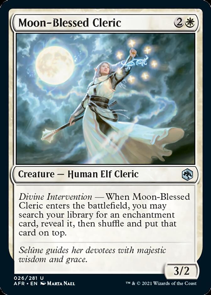 Moon-Blessed Cleric [Dungeons & Dragons: Adventures in the Forgotten Realms] | The CG Realm