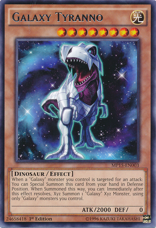 Galaxy Tyranno [MP15-EN003] Rare | The CG Realm