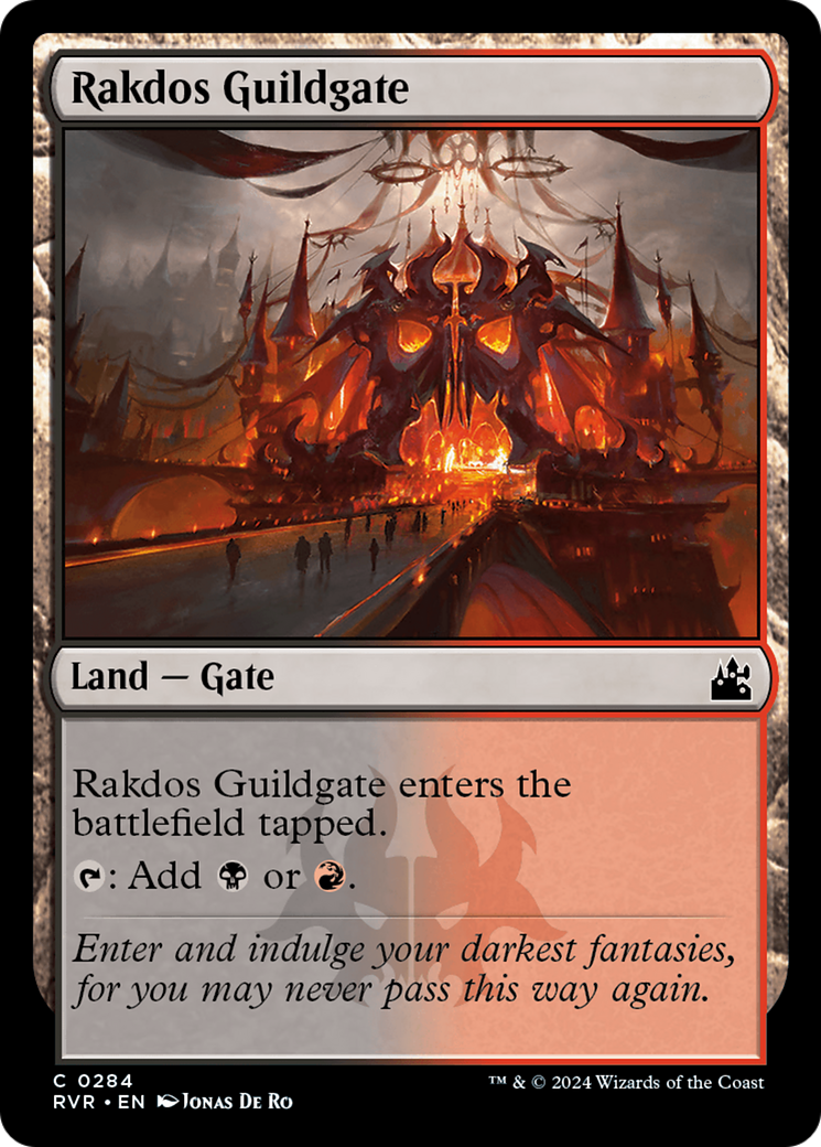 Rakdos Guildgate [Ravnica Remastered] | The CG Realm