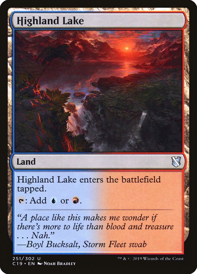 Highland Lake [Commander 2019] | The CG Realm